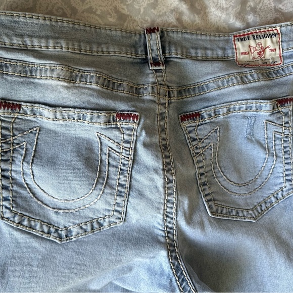 True Religion, Jennie Curvy Mid Rise Skinny Jean, size 34 jeans. Gently used. - Picture 1 of 6